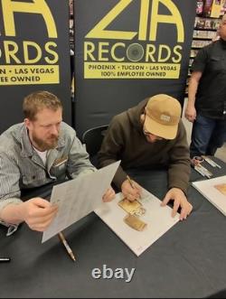 Signed Cover Mumford & Sons- Prizefighter Indie Exclusive White LP