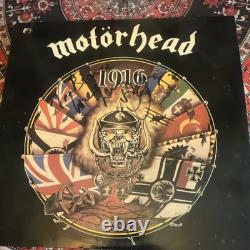Signed by Lemmy Motörhead 1916 12 Black Vinyl LP WTG Records Stereo 33 RPM 1991