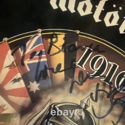Signed by Lemmy Motörhead 1916 12 Black Vinyl LP WTG Records Stereo 33 RPM 1991