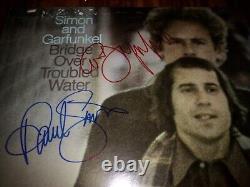 Simon & Garfunkel Signed Bridge Over Troubled Water Autograph Autographed Vinyl