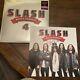 Slash 4 Vinyl Lp Signed Lithograph Autographed Guns And Roses Auto Vinyl
