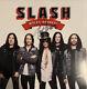 Slash Signed 4 Vinyl Lithograph Autographed Lp (guns N Roses) New