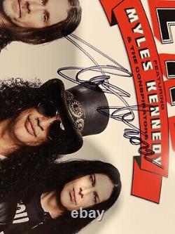 Slash Signed 4 Vinyl Lithograph Autographed LP (Guns N Roses) NEW