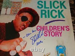 Slick Rick Rare Autographed Signed Vinyl Record Children's Story Rap Hip Hop BAS