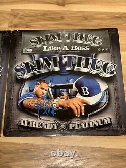 Slim Thug Signed Like A Boss Vinyl Swishahouse Boss Hogg Single Proof