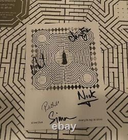 Slowdive Everything is Alive Vinyl Gold LP + Signed Art Print