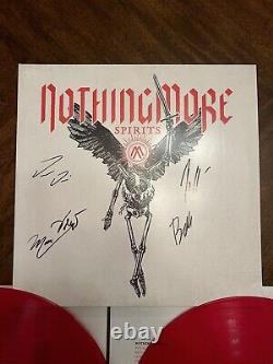 Spirits- Autographed Red Vinyl Nothing More Rare