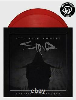Staind Autographed It's Been Awhile Live From Foxwoods 2019 Red Vinyl LP