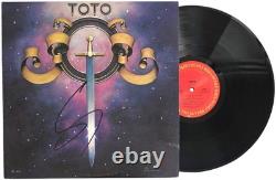 Steve Lukather Signed Toto Album COA Exact Proof Autographed Vinyl Record