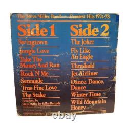 Steve Miller Signed Autographed Album Record Vinyl Greatests Hits with COA