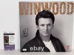 Steve Winwood Roll With It Vinyl Album Signed Autographed JSA Certified