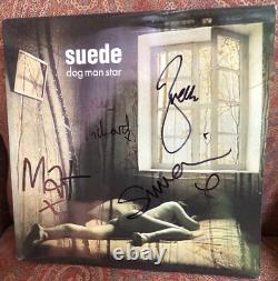 Suede- Dog Man Star- Autographed Mint Vinyl/ Near Mint Cover 1994 Nude3 Lp