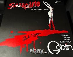 Suspiria 40 (Peacock) & 45 (Deluxe) Anniversary Vinyl Autographed By Simonetti