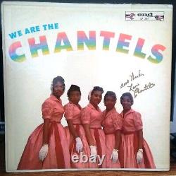 THE CHANTELS We Are The Chantels LP ORiginal First withdrawn cover Signed