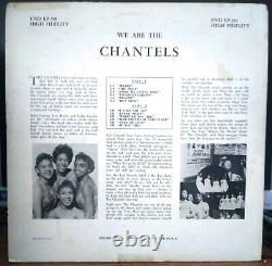 THE CHANTELS We Are The Chantels LP ORiginal First withdrawn cover Signed