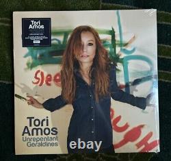 TORI AMOS UNREPENTANT GERALDINES SPLATTER VINYL LP SIGNED Autographed PRINT USA