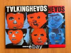 Talking Heads Signed Autographed Vinyl LP Remain In Light Beckett COA