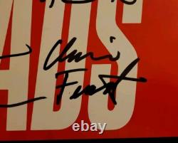 Talking Heads full band signed True Stories vinyl LP record Beckett LOA #AE47679