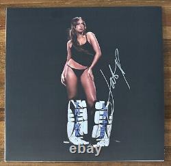 Tate McRae Autographed Signed Think Later Black Vinyl LP NEWBURY COMICS #1
