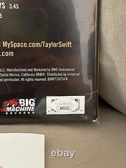 Taylor Swift Autographed Fearless RSD Crystal Clear Metallic Gold JSA