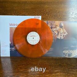 Taylor Swift Midnights Blood Moon Vinyl & Hand Signed Photo Print with Heart