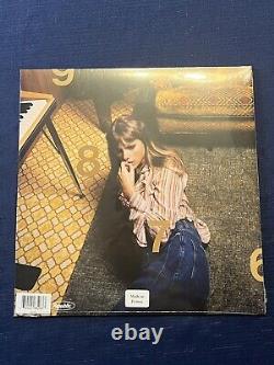 Taylor Swift Midnights Full Set 4 Color Vinyls Signed Photo Sealed In Hand