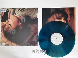 Taylor Swift Midnights Jade Green Edition Vinyl with Heart Signed Photo