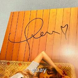Taylor Swift Midnights Vinyl Album With Signed / Autographed Insert Jsa Coa