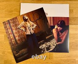 Taylor Swift Midnights Vinyl With Hand Signed Photo Blood Moon Edition