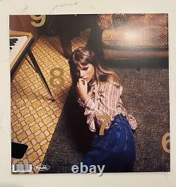 Taylor Swift Midnights Vinyl With Hand Signed Photo Mahogany Edition