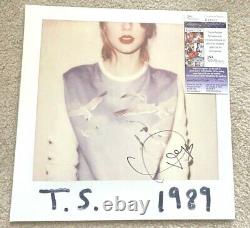 Taylor Swift Signed1989 Album Vinyl Singer Red Lover Me Folklore Red JSA
