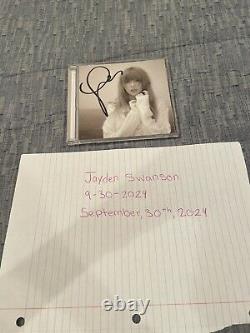 Taylor Swift Signed