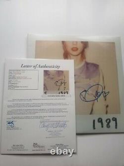 Taylor Swift Signed Autograph 1989 Vinyl Record Album LP JSA/OTF LOA