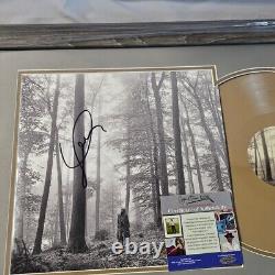 Taylor Swift Signed Folklore LP Vinyl Autographed COA Eras