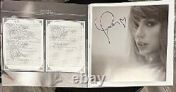 Taylor Swift Signed Vinyl The Tortured Poets Department TTPD With Heart
