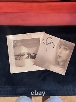 Taylor Swift Signed With A RARE Heart The Tortured Poets Department VINYL