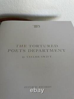 Taylor Swift The Tortured Poets Department Vinyl LP With Hand Signed Insert