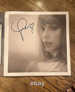 Taylor Swift Tortured Poets Department Vinyl The Manuscript Hand SIGNED HEART