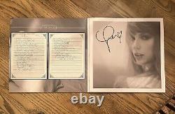 Taylor Swift Tortured Poets Department Vinyl The Manuscript Hand SIGNED HEART