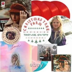 Taylor Swift Vinyl + Signed CDs Red Lover Christmas Tree Farm Evermore RSD