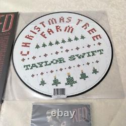 Taylor Swift Vinyl + Signed CDs Red Lover Christmas Tree Farm Evermore RSD