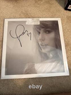 Taylor swift TTPD Signed Vinyl with Heart