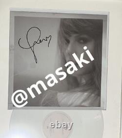 Taylor swift TTPD Vinyl autographed record