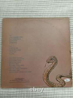 Ted Nugent Signed Vinyl JSA Authentication Autograph