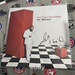 Teddy Swims Tried Everything Therapy Signed B&n Clear Vinyl Lp