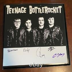 Teenage Bottle Rocket Box Set #15/1000 Tie Dye 12 Vinyl Super Rare Autographed