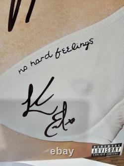 The Beaches no hard feelings COVER SIGNED autographed LP Pearlescent Blue