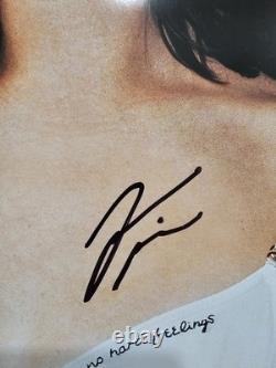 The Beaches no hard feelings COVER SIGNED autographed LP Pearlescent Blue