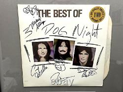 The Best Of Three Dog Night Vinyl Record LP AUTOGRAPHED x6 Members HOLY GRAIL