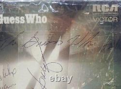 The Best of the Guess Who AUTOGRAPHED Vintage Vinyl Record Album With Poster